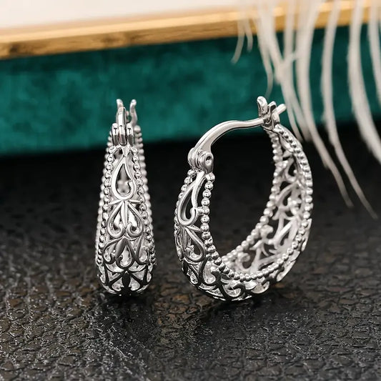 Lattice™ | Basket Earrings