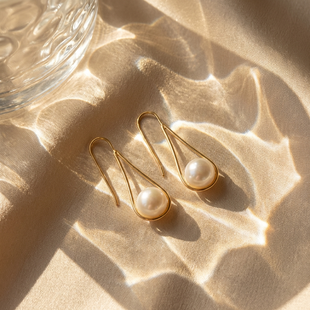 Gracella™ | Pearl Dangling Earrings